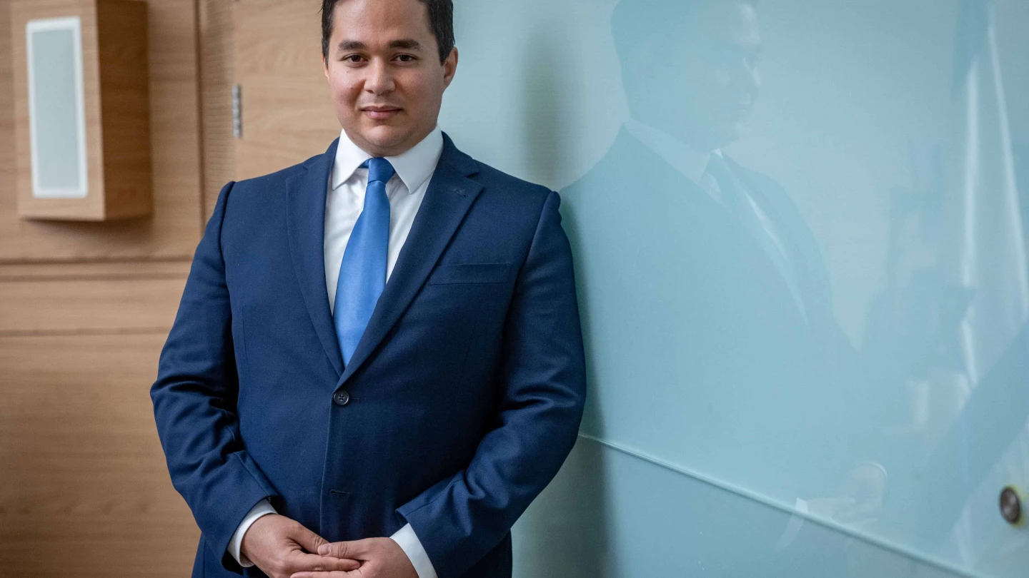 MK Dan Illouz at the Knesset in Jerusalem on July 30, 2023. Photo by Yonatan Sindel/Flash90.