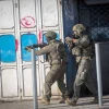Israeli army forces during a military operation in the Samaria city of Nablus (Shechem) search for a gunman who opened fire on them during the operation in the city center. Nov. 20, 2025. Photo by Nasser Ishtayeh/Flash 90.