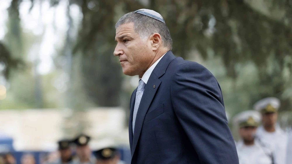 Israel Security Agency (Shin Bet) chief David Zini on Nov. 3, 2025. Photo by Moshe Shai/Flash90.