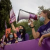 Members of the "Standing Together" movement protest outside the Israeli parliament on May 14, 2020. Photo by Yonatan Sindel/Flash90.