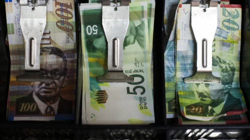 An Israeli cash register, Sept. 19, 2014. Photo by Noam Revkin Fenton/Flash90.