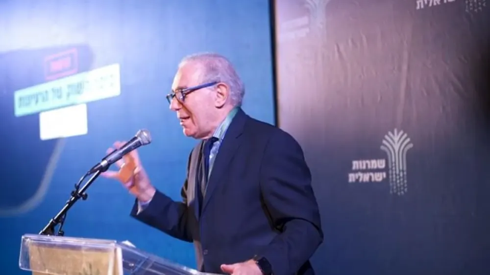 Tikvah Fund chairman Roger Hertog address the “Conservatism conference” in Jerusalem on May 16, 2019. Source: Screenshot.