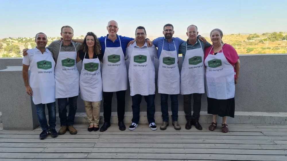 The team of Alfred’s, a new Israeli B2B startup offering an innovative platform for producing plant-based whole cuts for the meat, poultry, meat analog and cultivated meat industry. Credit: Alfred’s.