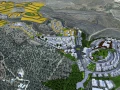 The master plan for the nascent Jewish community of Gevaot in the Gush Etzion region of Judea. Credit: Gush Etzion Regional Council.