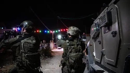 IDF troops operating in Judea and Samaria, September 2025, Credit: IDF.