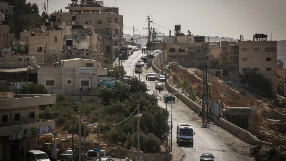 The eastern Jerusalem neighborhood of Jabel Mukaber, October 2015. Photo by Hadas Parush/Flash90.
