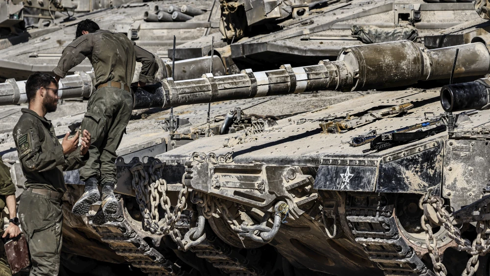 Israel Defense Forces on the border with the Gaza Strip, Aug. 5, 2026. Photo by Tsafrir Abayov/Flash90.