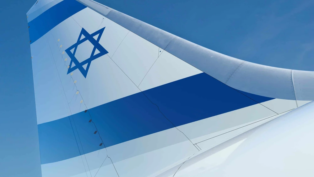 EL AL 787 Dreamliner tail #flytheflag
