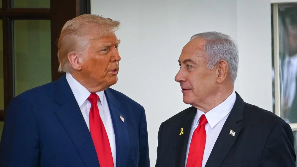 Trump renews Netanyahu endorsement on eve of Israeli election