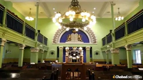 The Helsinki Synagogue, erected in 1906. (Credit: Chabad.org/News)