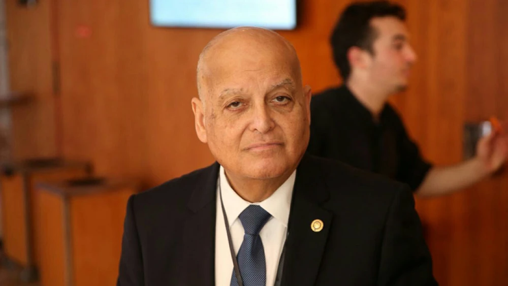 Former Israeli Supreme Court Judge Salim Jubran attends the Annual International Conference of the Institute for National Security Studies in Tel Aviv on Jan. 31, 2018. Photo by Flash90.