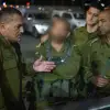 Israel Defense Forces Chief of Staff Lt. Gen. Eyal Zamir conducts an assessment at the scene of the terrorist attack at the Gush Etzion Junction shopping mall in Judea where Shalev Zvuluny was murdered, July 10, 2025. Credit: IDF.