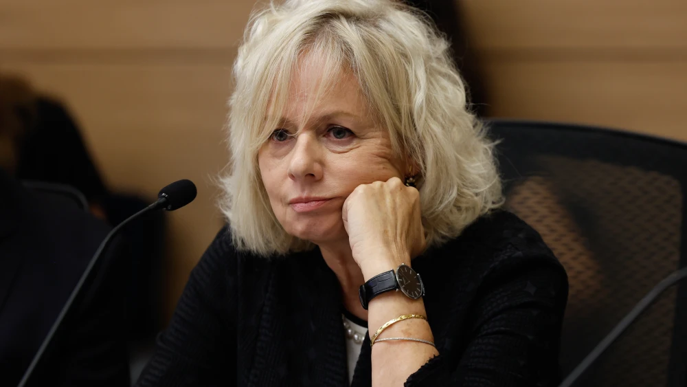 Israel's Attorney General Gali Baharav-Miara at a Constitution, Law and Justice Committee meeting at the Knesset in Jerusalem, Sept. 30, 2025. Photo by Oren Ben Hakoon/Flash90.