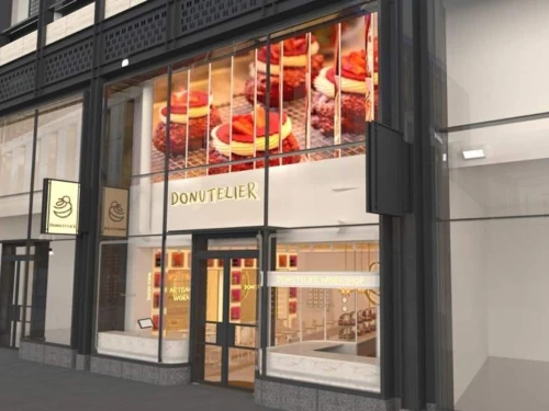 The Donutelier shop that opened in 2025 on Charing Cross Road in London. Credit: Donutelier.