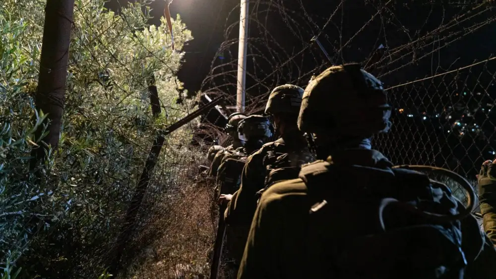 The Israel Defense Forces' 96th "Gilead" Division on the border with Jordan, June 2025. Credit: IDF.