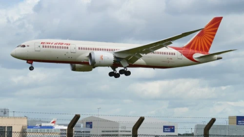 An Air India Boeing 787. Photo by Alan Wilson via Wikimedia Commons.