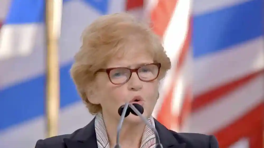 Deborah Lipstadt at March for Israel Rally in DC