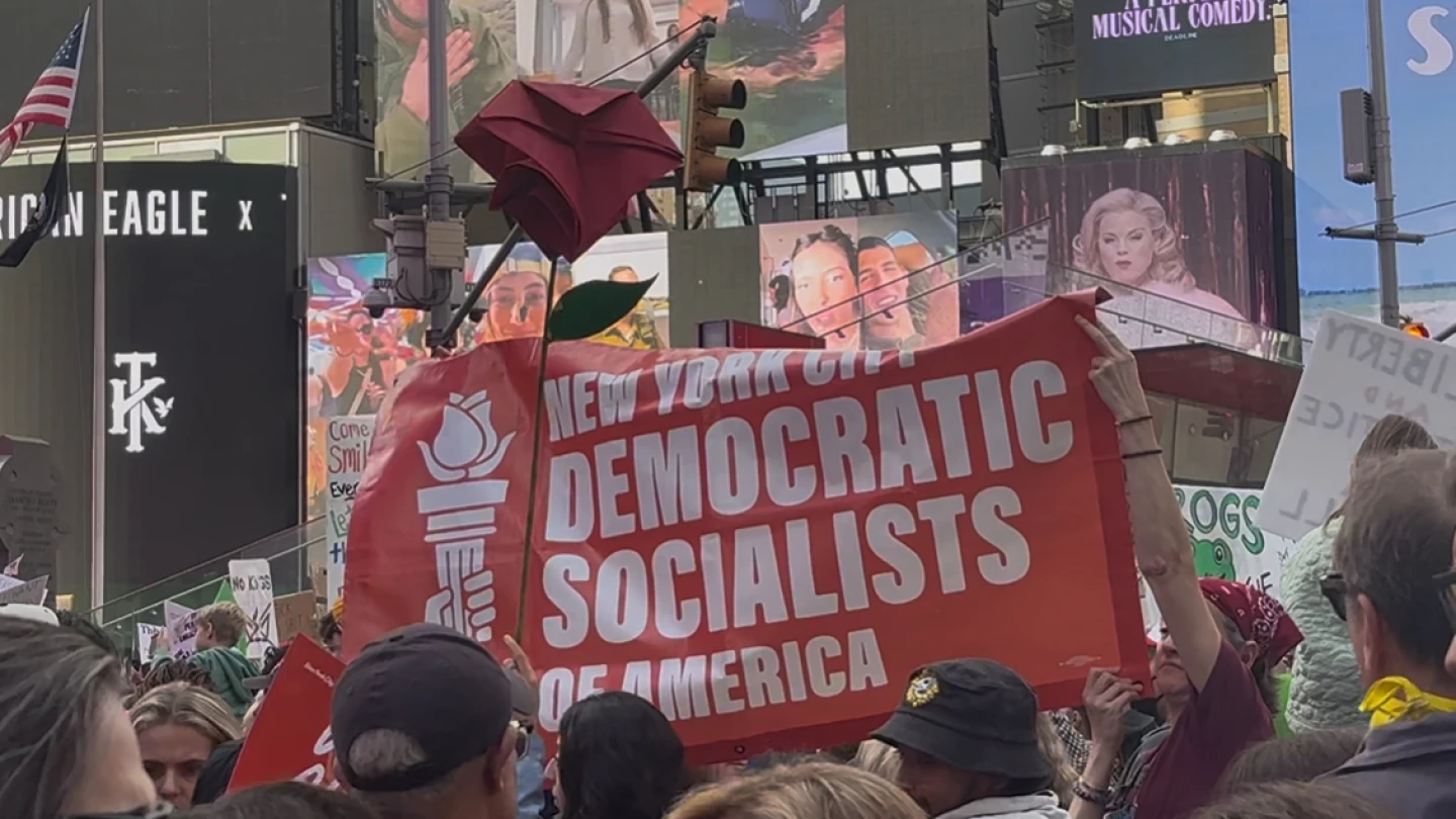 ‘DSA is anti-USA’: Rally targets socialist group ahead of 9/11 anniversary