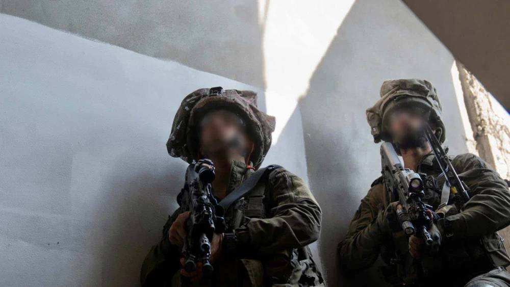 Israeli forces conducting ground operations in the Gaza Strip, Jan. 8, 2024. Credit: IDF.