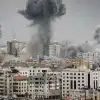 Smoke rises after Israeli airstrikes in the Gaza Strip on Oct. 9, 2023. Credit: Atia Mohammed/Flash90.