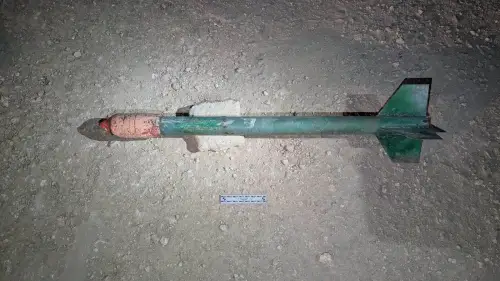 Israeli forces neutralize a rocket in Tulkarem, western Samaria, Sept. 23, 2025. Credit: IDF.