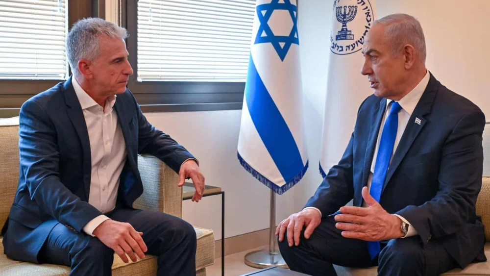 Netanyahu and David Barnea