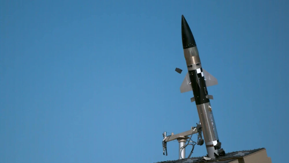 An Israeli Iron Dome interceptor