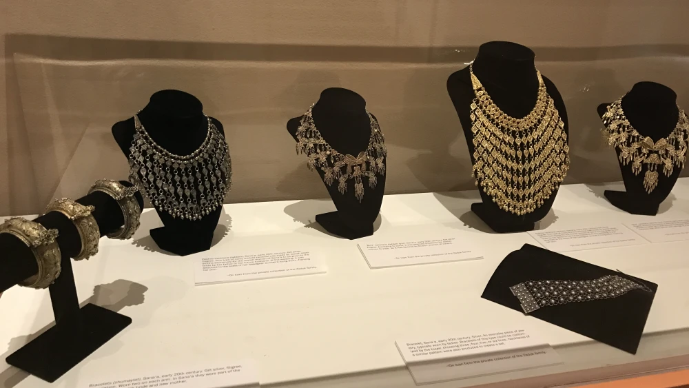 Jewelry created by Yemenite Jews. Credit: Shiryn Solny
