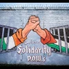 A visual used on college campuses in Ireland supporting Palestinians, anti-Israel bias and the BDS movement. Source: Screenshot.