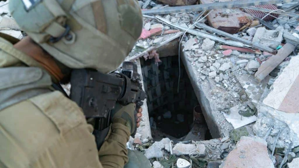 Hamas Tunnel in Gaza