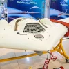 An Iranian Saegheh-2 drone on display at the Eqtedar 40 defense exhibition in Tehran, Feb. 5, 2019. Photo by Hossein Mersadi via Wikimedia Commons.