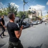 Palestinian gunmen attend the funeral in Jenin of Muhammad Saban, who was killed during clashes with Israeli forces, Sept. 6, 2022. Photo by Nasser Ishtayeh/Flash90.