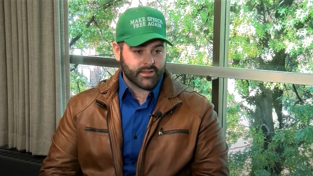 Andrew Torab, CEO of Gab. Source: Twitter/ADL.