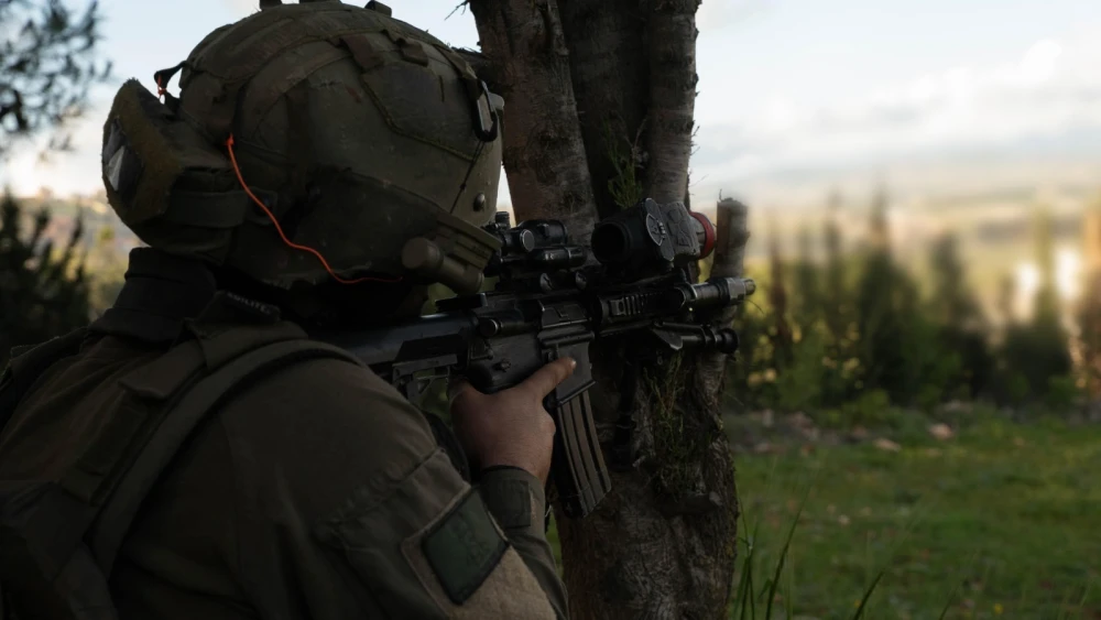 Israel Defense Forces soldiers operate in Southern Lebanon's Bint Jbeil area, April 2026. Credit: IDF Spokesperson's Unit.
