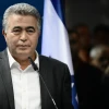 Labor Party leader Amir Peretz at an election event in Tel Aviv on Dec. 31, 2019. Photo by Tomer Neuberg/Flash90.