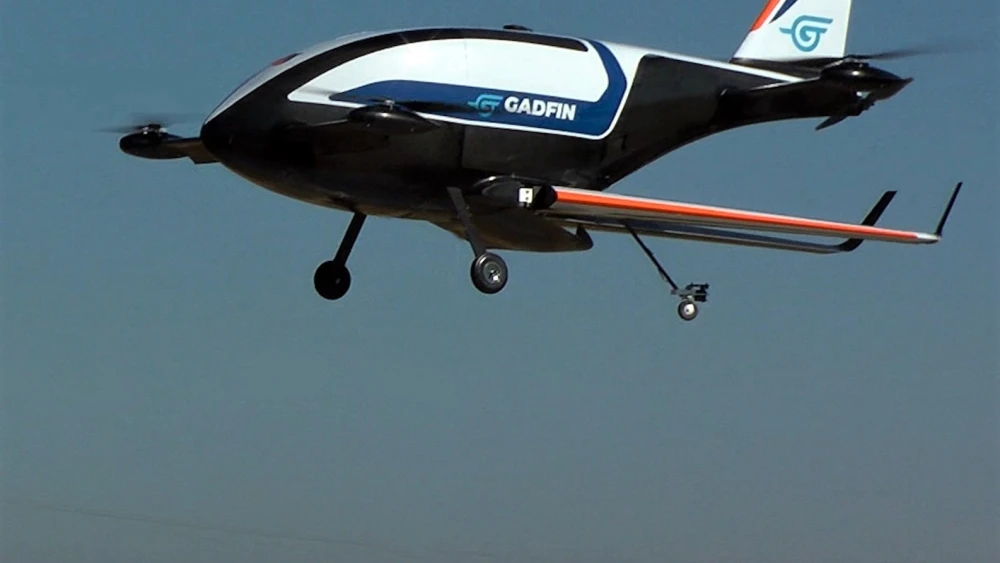 A Gadfin “Spirit One” UAV in flight. Credit: Courtesy.