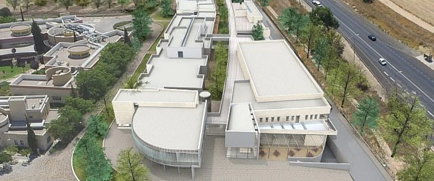Artist's renderings of the ALEH Negev-Nahalat Eran Neuro-Orthopedic Rehabilitative Hospital. Credit: Courtesy.