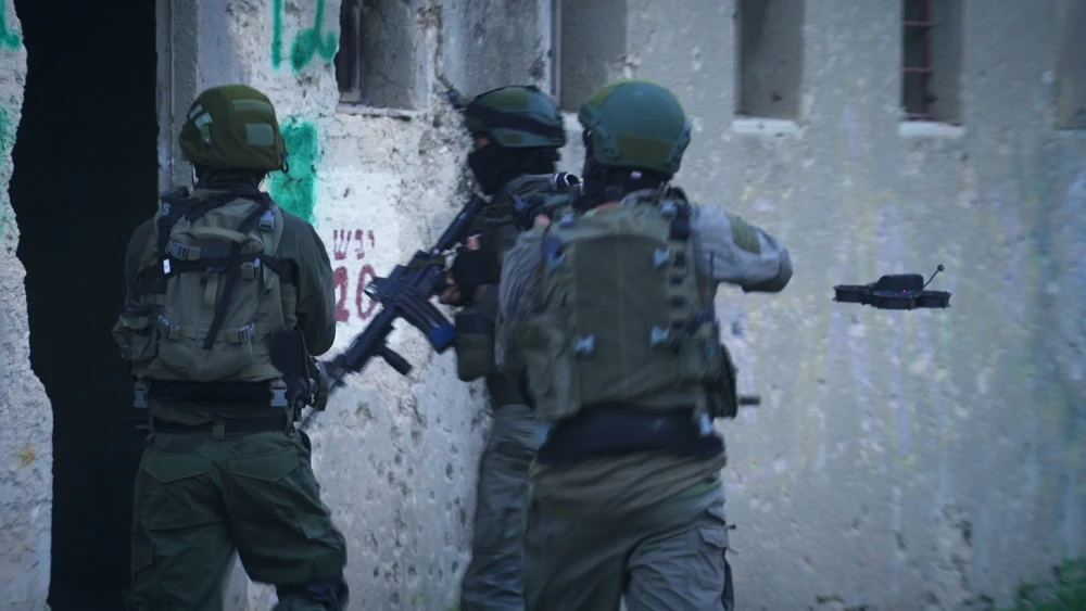 The Skylord family consists of three systems: The Skylord Hunter is the first member, and the Skylord Wolverine—the heaviest quadcopter in the Skylord family—is the second. The Wolverine comes with a robotic arm for tactical forces. This allows soldiers to deliver packages other units, creating a level of freedom that was “previously unimaginable." Credit: Courtesy.