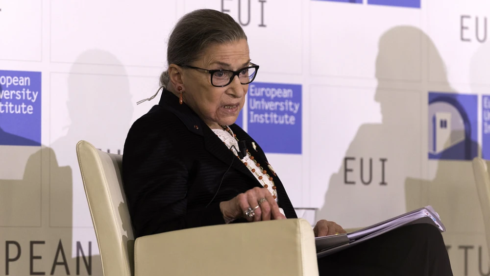 U.S. Supreme Court Justice Ruth Bader Ginsburg. Credit: European University Institute/Flickr.