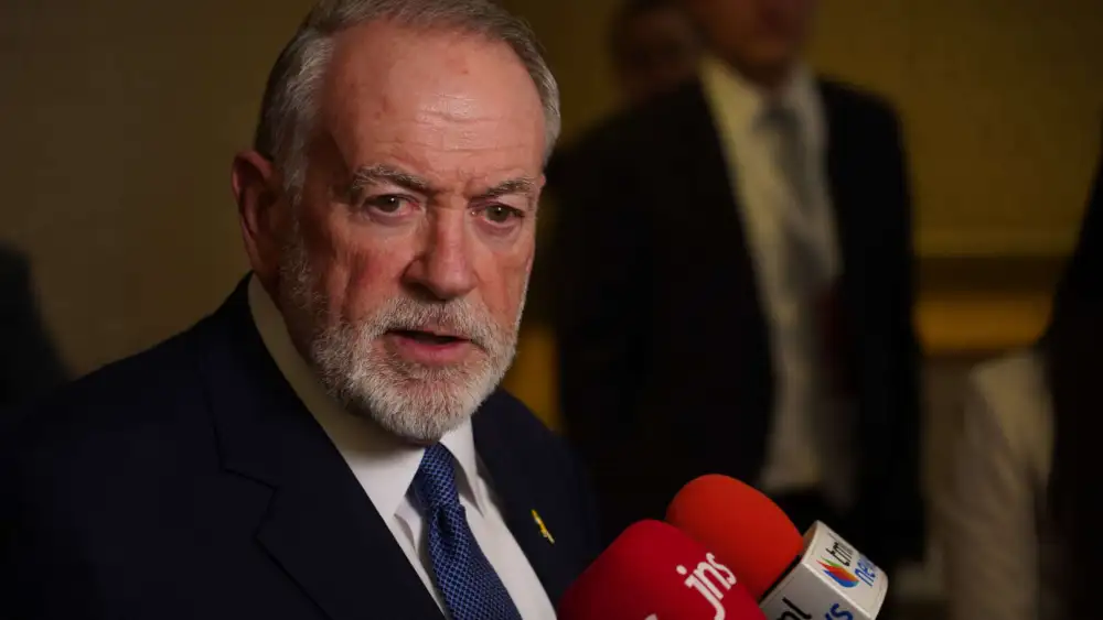 Mike Huckabee at the JNS International Policy Summit 2025. Monday, April 28