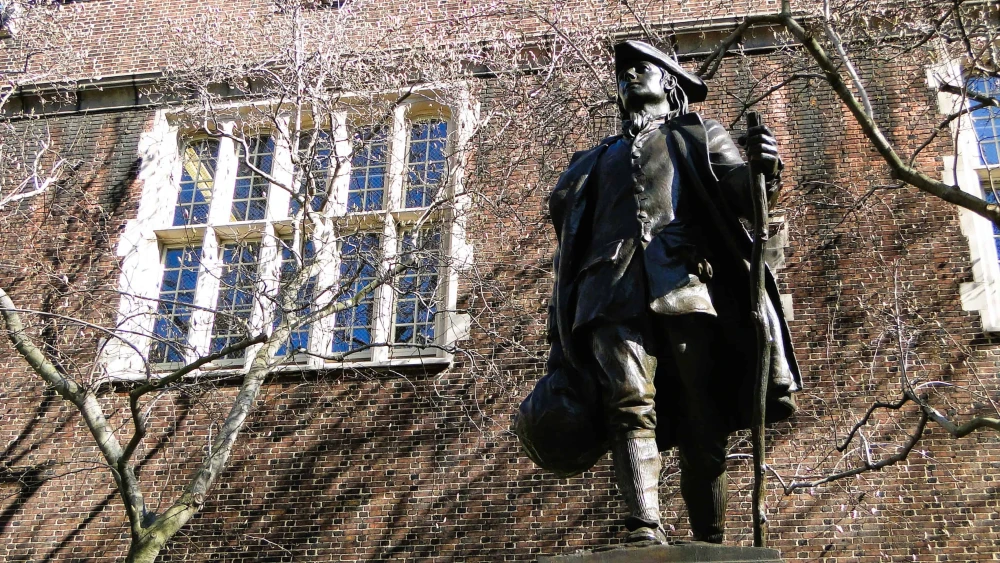 Benjamin Franklin Statue at University of Pennsylvania