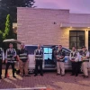 MAGEN Chicago Shomrim and their drone van providing crowd control at a local event. Credit: Courtesy.