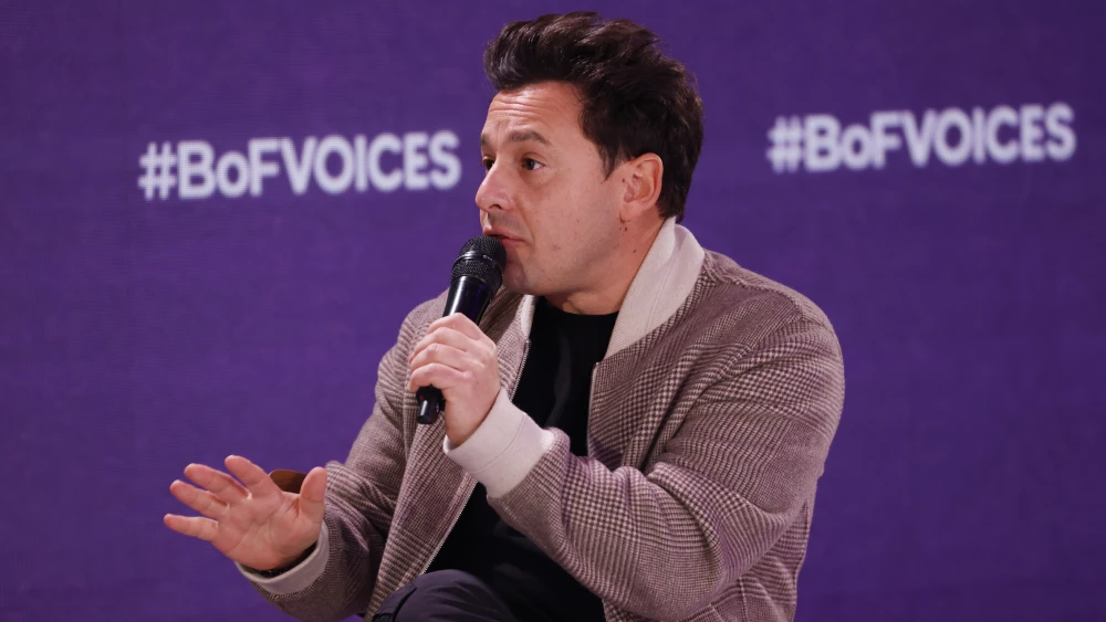 Harley Finkelstein, president and CEO of Shopify, at Business of Fashion VOICES 2022 at Soho Farmhouse in Chipping Norton, England, Nov. 30, 2022. Credit: John Phillips/Getty Images for BoF.