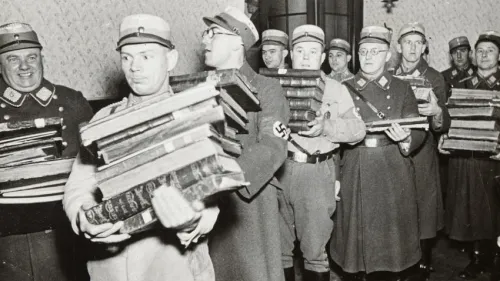 Yad Vashem: The World Holocaust Remembrance Center releases rare photos of Kristallnacht, the Nazi pogrom of 1938. Credit: Yad Vashem.