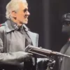 Roger Waters wears a Nazi-style uniform during a concert in Berlin on May 17, 2023. Source: X.