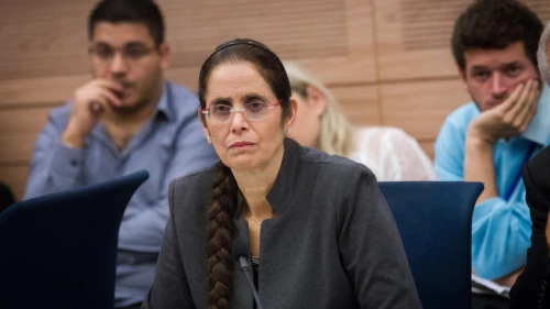 Likud Knesset member Anat Berko attends a Foreign Affairs and Security Committee meeting at the Israeli parliament in Jerusalem on Nov. 19, 2015. Photo by Miriam Alster/Flash90.