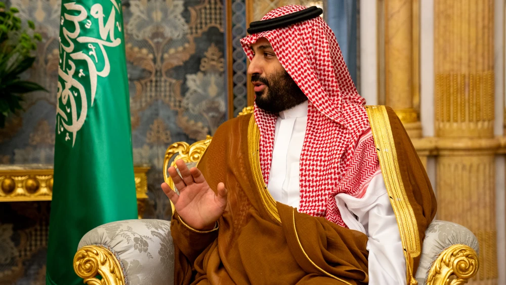 Saudi Crown Prince Mohammed bin Salman, during a meeting with U.S. Secretary of State Mike Pompeo in Jeddah, Saudi Arabia, Sept. 18, 2019. Credit: Ron Przysucha/U.S. State Department.