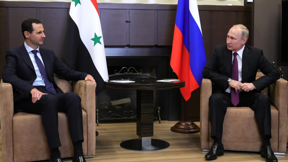 Russia President Vladimir Putin and Syrian President Bashar Assad in May 2018. Credit: Wikimedia Commons.