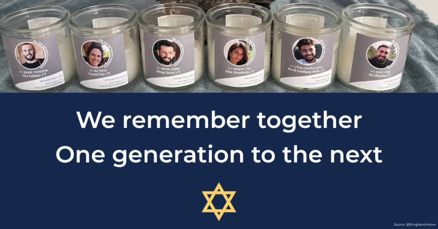 Men and women kidnapped by Hamas and taken into the Gaza Strip on Oct. 7, 2023, and murdered in captivity; their memories were honored on Aug. 10, 2026. Credit: Courtesy.
