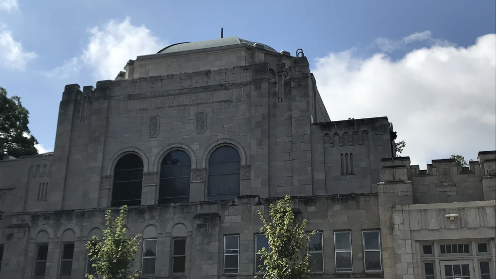Temple B’nai Jeshurun in Des Moines, Iowa. Photo by Jackson Richman/JNS.
